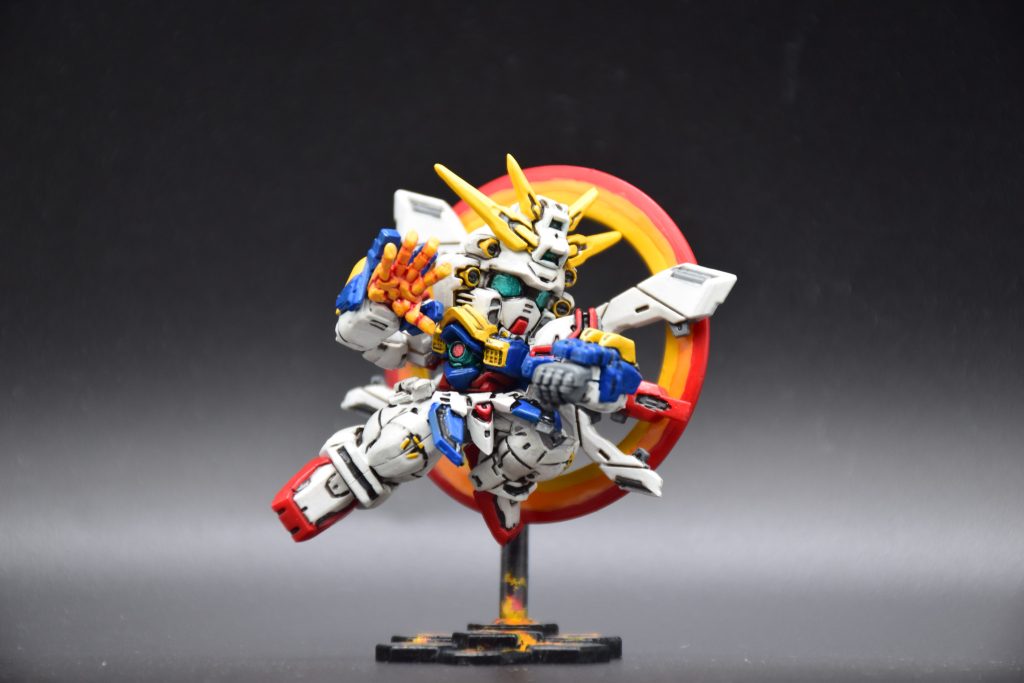 筆塗り全塗装ガンダム スペリオルディファイン No.01 – ゴッドガンダム