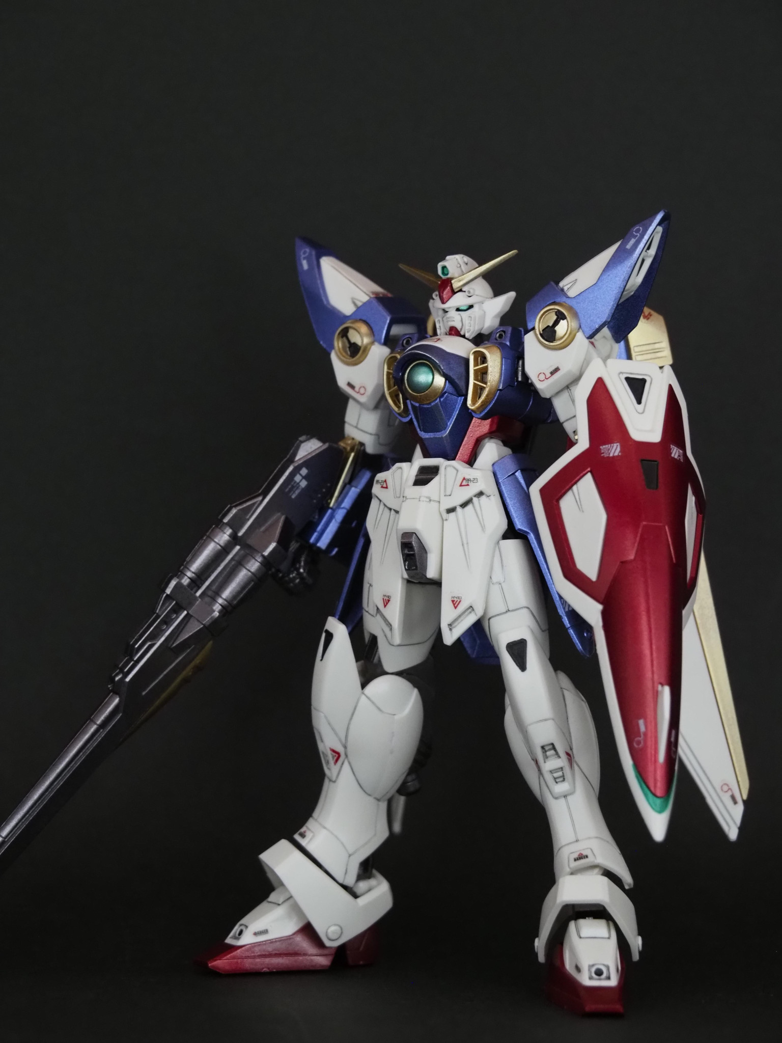 EG ウイングガンダム メタリック塗装｜Hideya0707さんのガンプラ作品