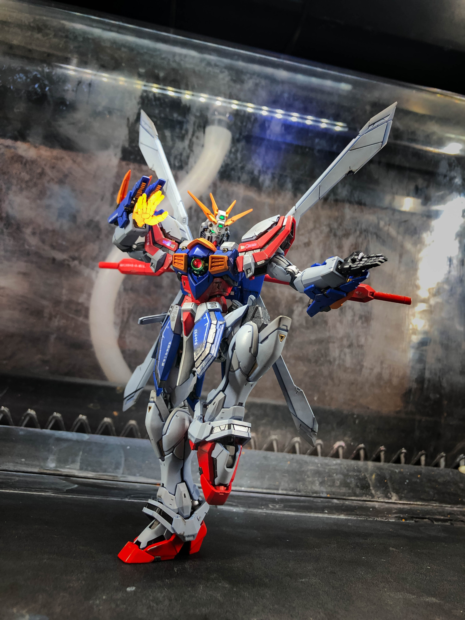 RG 1/144 ゴッドガンダム, God Gundam | 全塗装完成品｜Edicineさんの