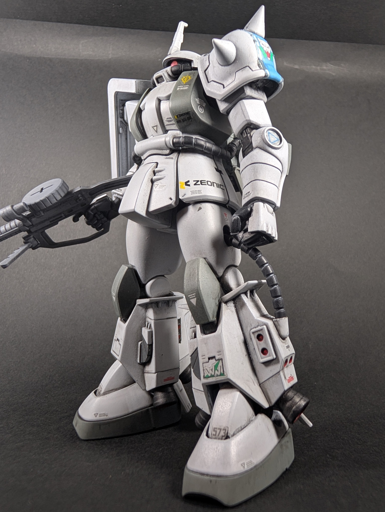 HGUC MS-06R-1A シン・マツナガ専用ザク｜ガラピコさんのガンプラ作品