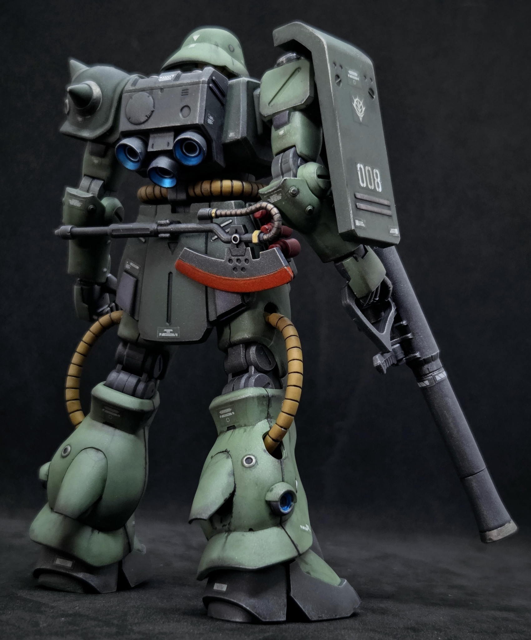 HG MS-06FZ ZAKU II FZ TYPE-B (UNICORN Ver.)｜kuro@A91さんの