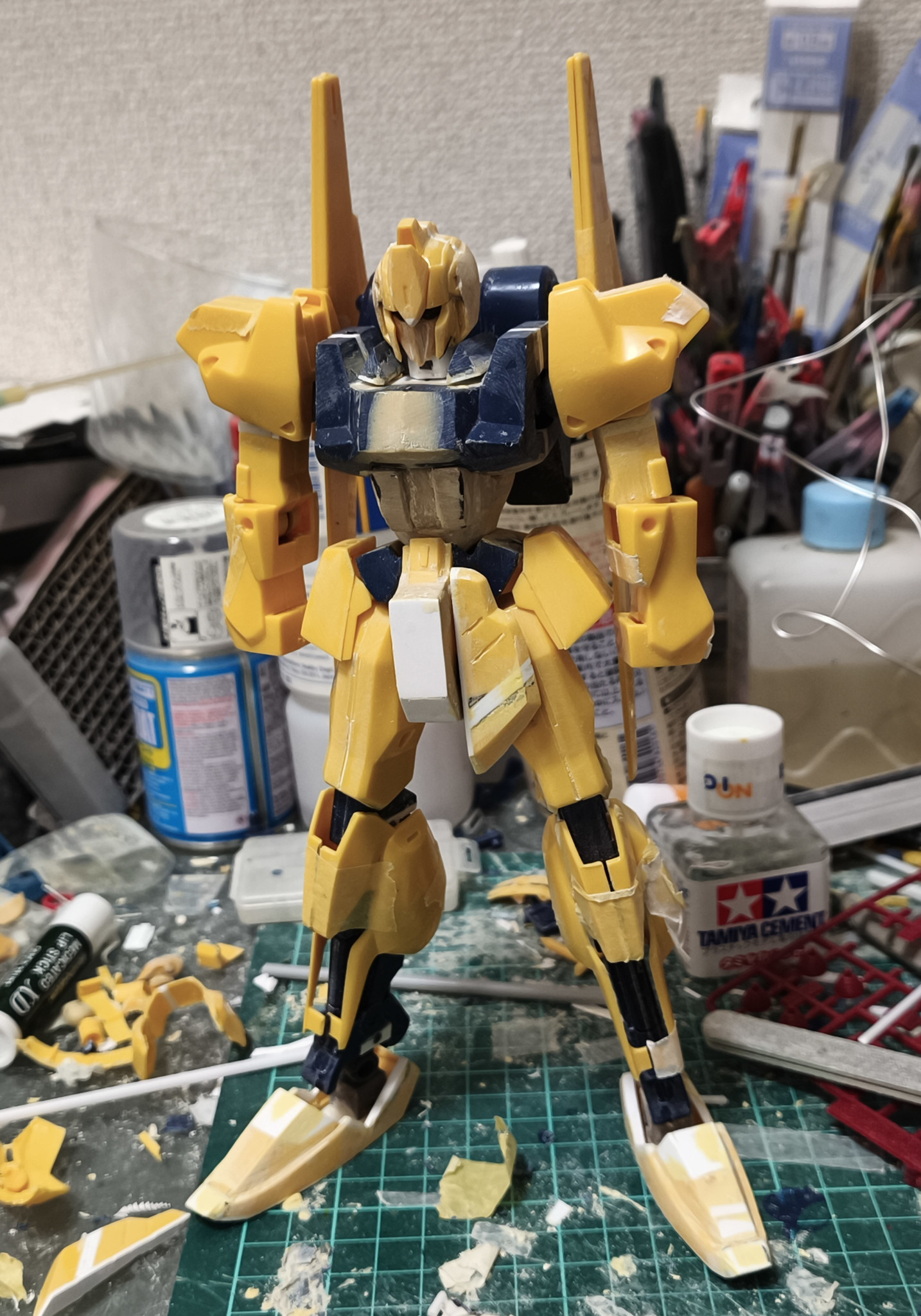 旧キット1/100 百式｜makaさんのガンプラ作品｜GUNSTA（ガンスタ）