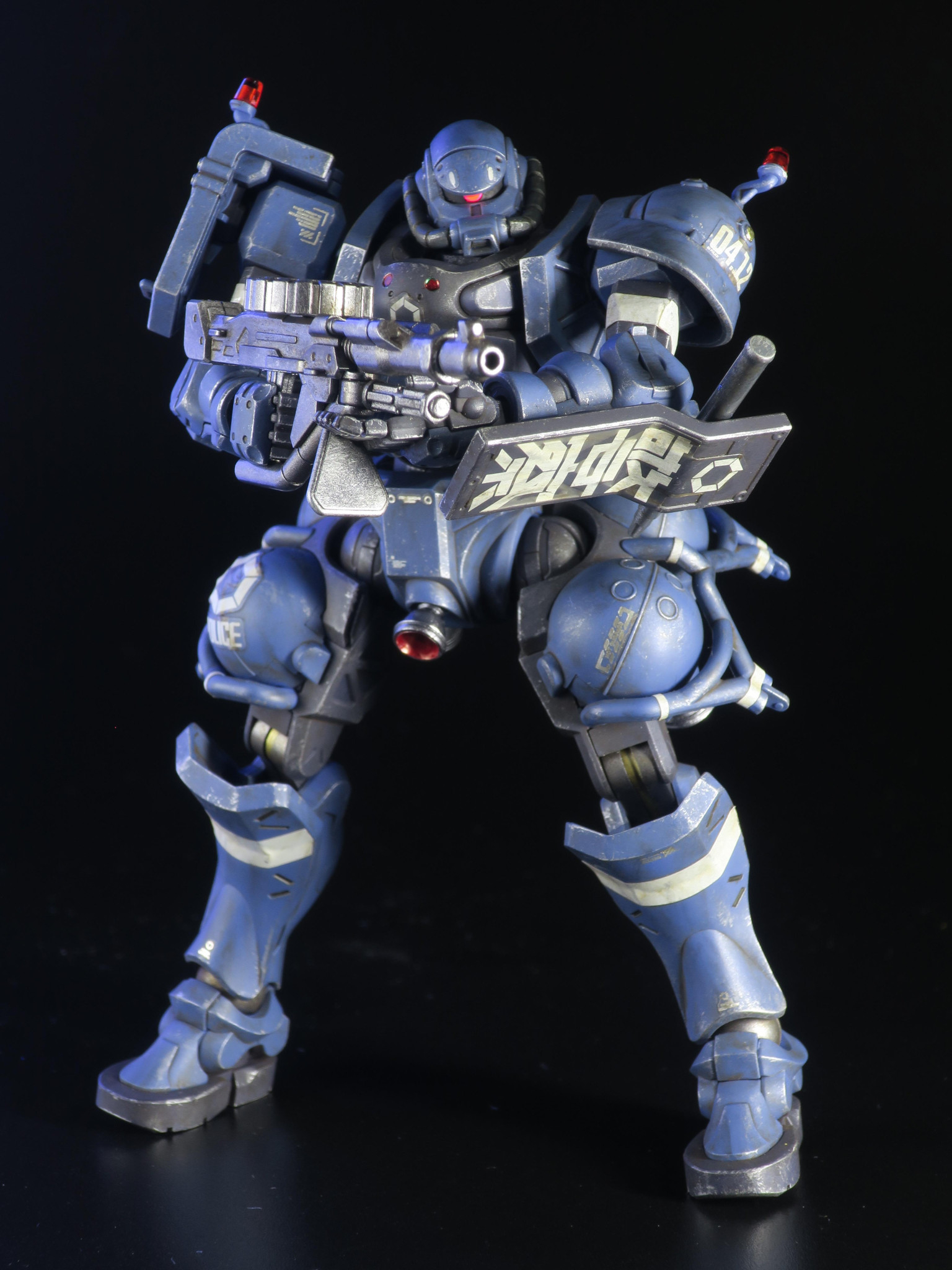 HG 軍警ザク ウェザリング｜ReverseRootsさんのガンプラ作品｜GUNSTA