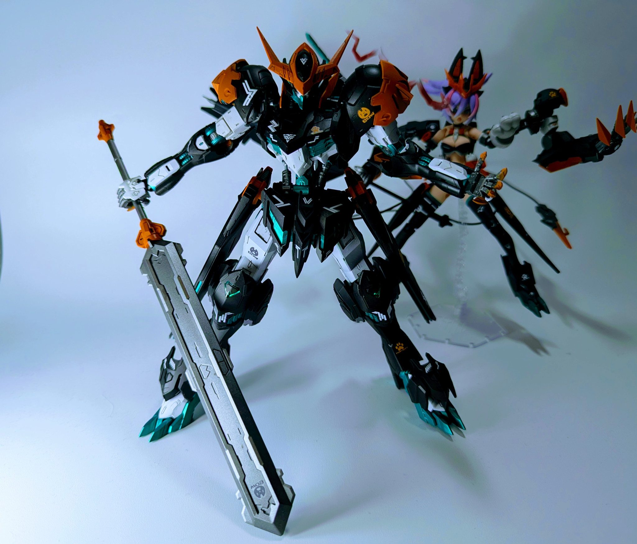 MGガンダムバルバトスルプス（ラン専用機）｜AKASAKAさんのガンプラ