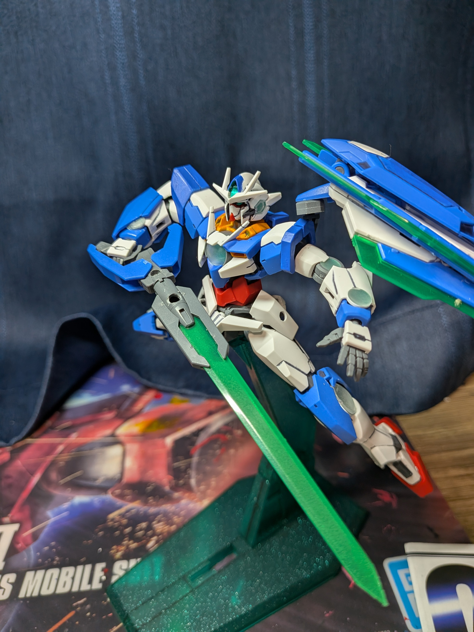 ダブルオーライザー+ダブルオークアンタ｜ライトとレイのガンプラ