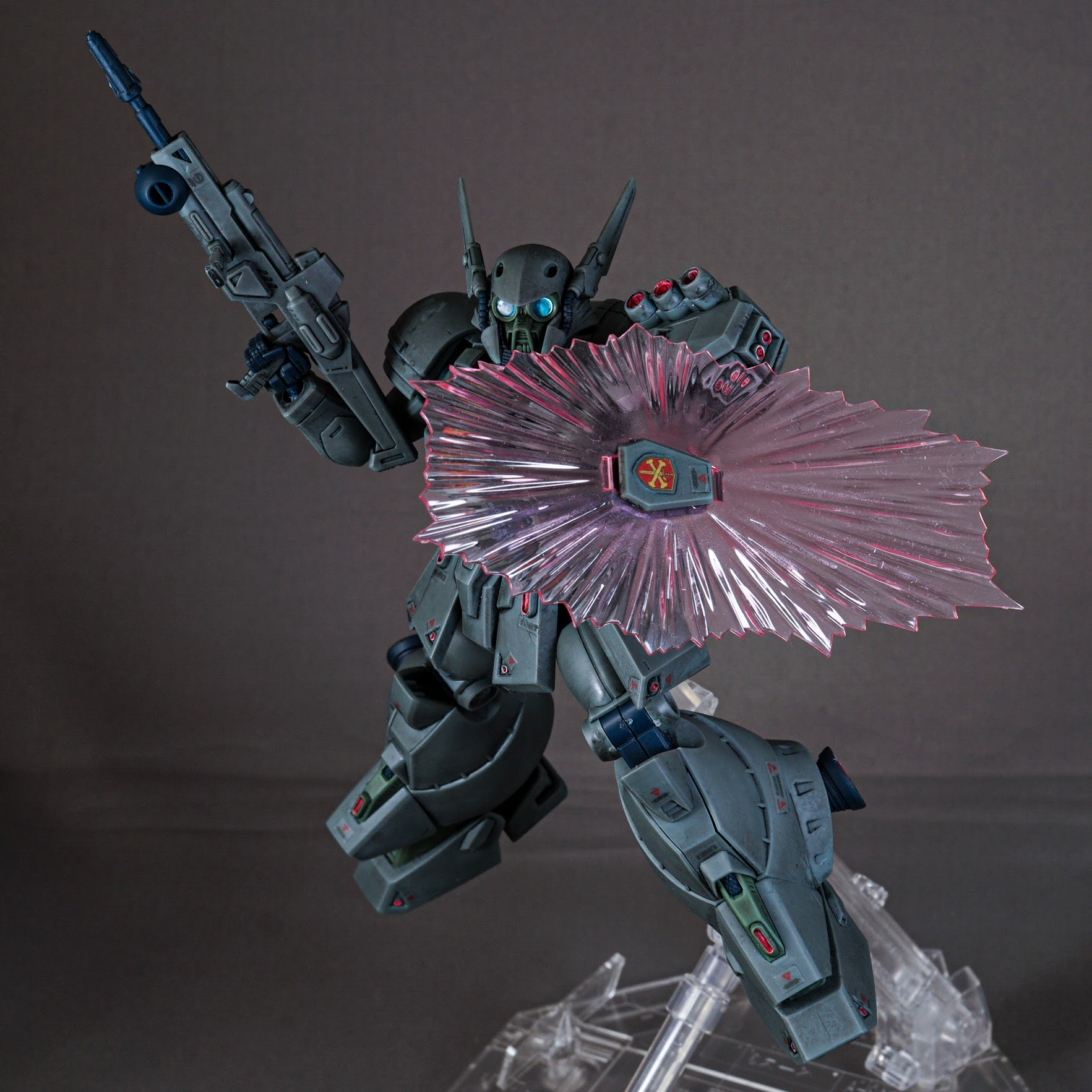 RE/100 XM-02 デナン・ゲー｜しるばにあさんのガンプラ作品｜GUNSTA