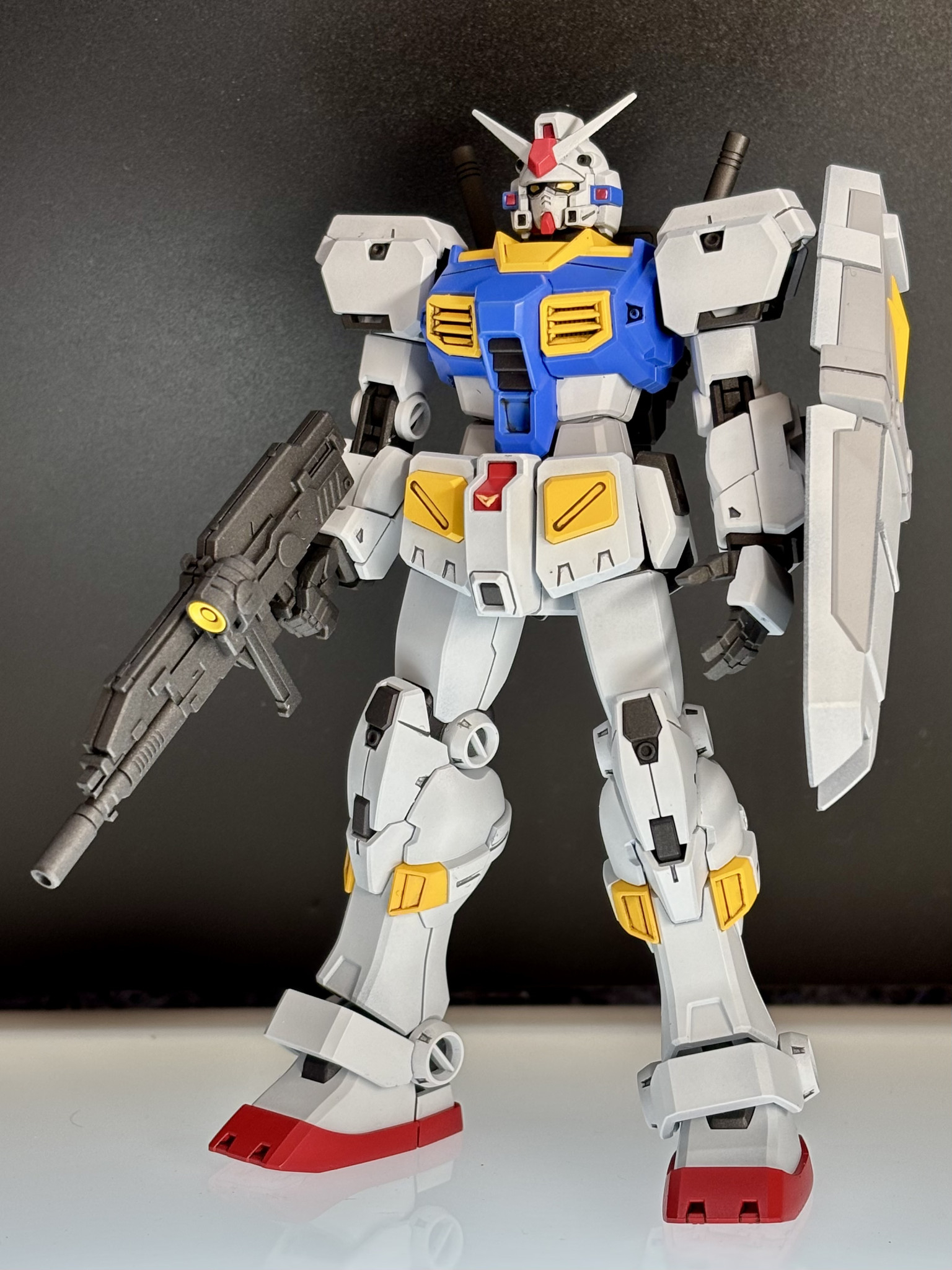 HGUCガンダム7号機｜ニシオモケイテンさんのガンプラ作品｜GUNSTA