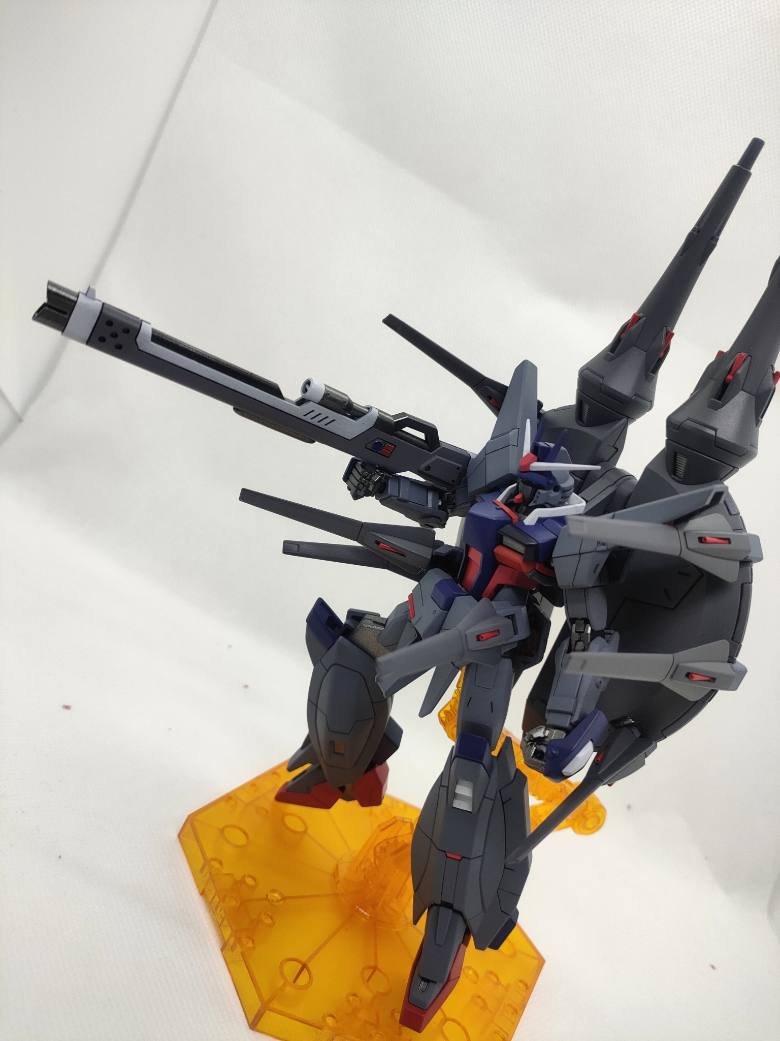 HG レジェンドガンダム 全塗装、モールド追加｜ねしあさんのガンプラ