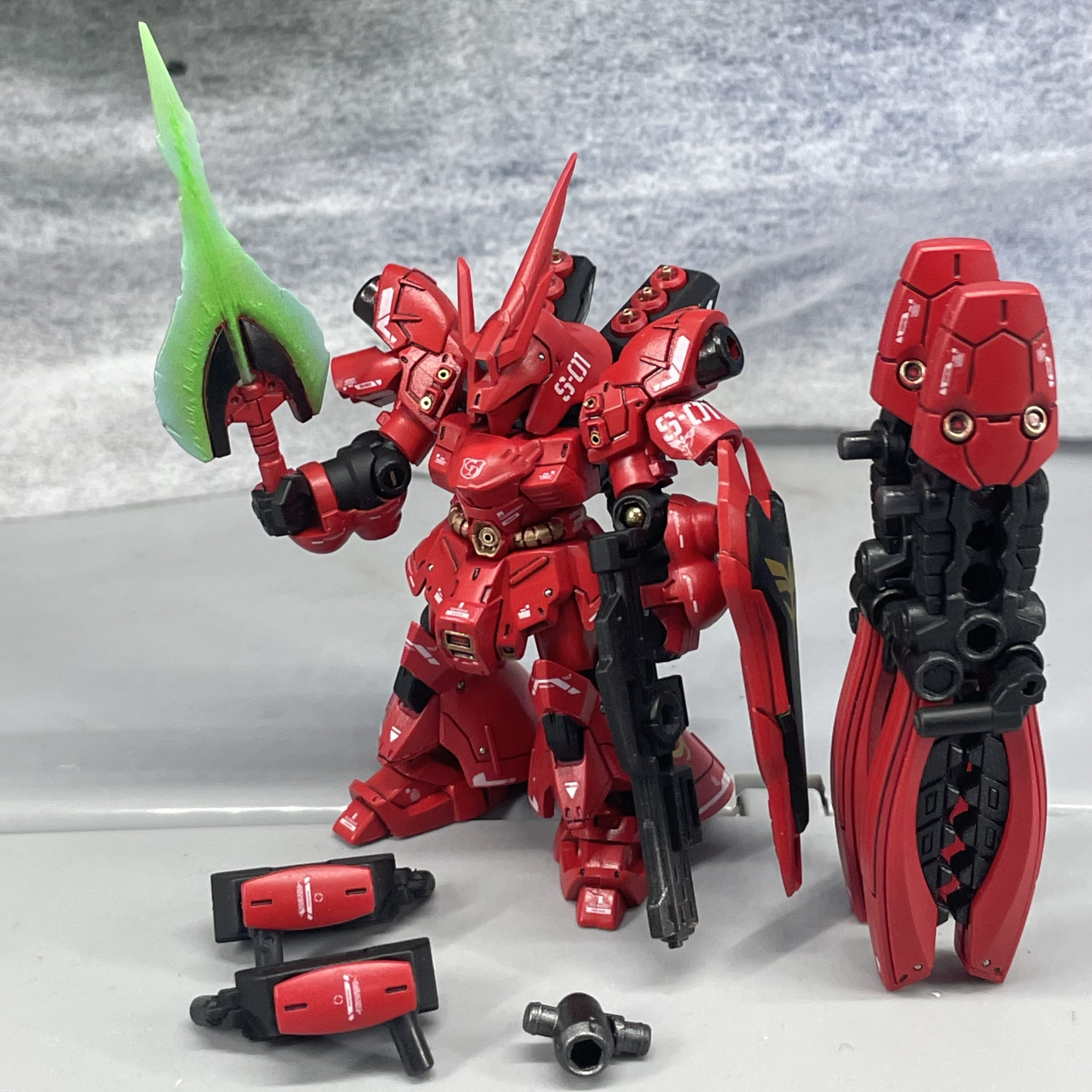 モビルスーツアンサンブル サザビー ｜Zigmaさんのガンプラ作品