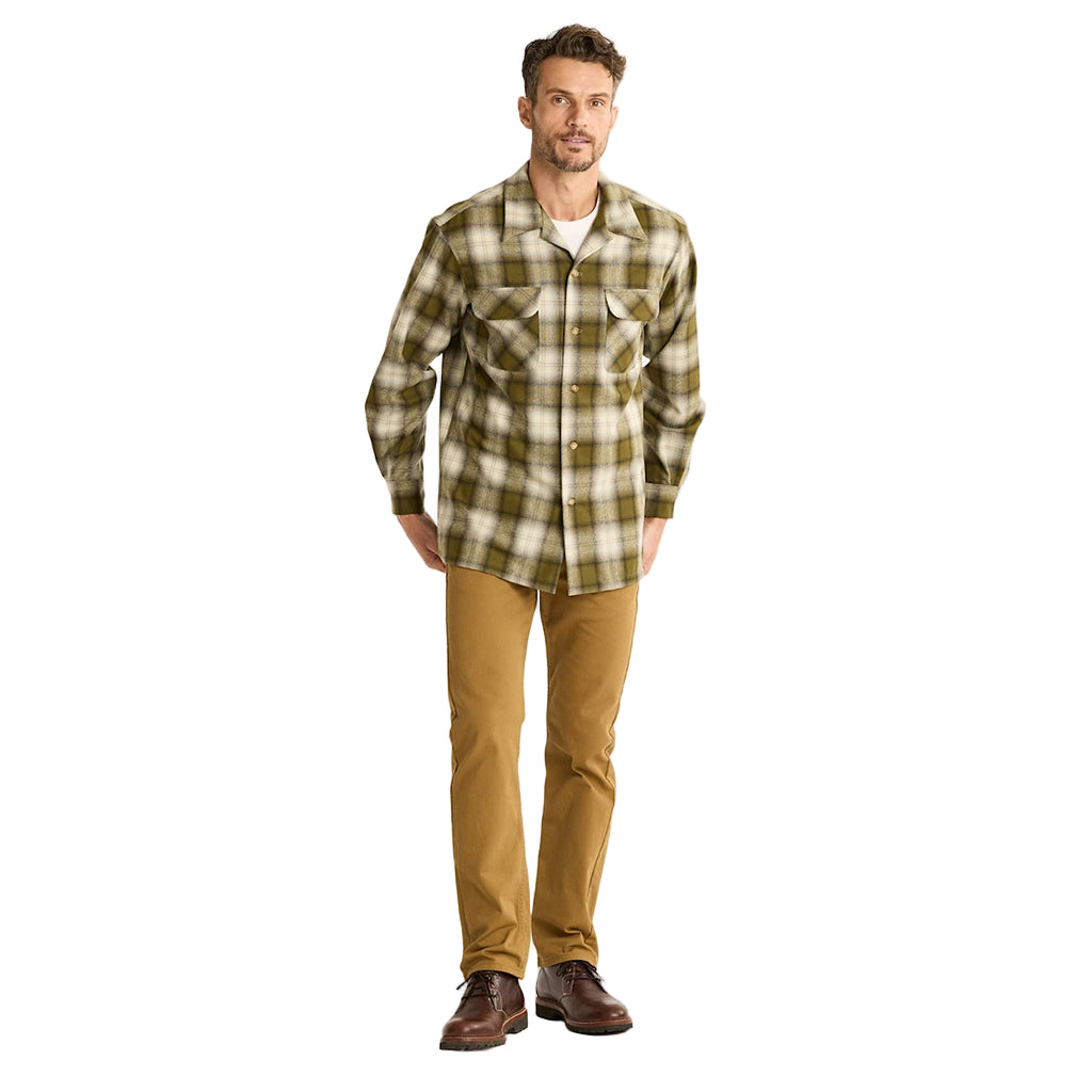 Pendleton | Board Shirt Olive Plaid 25' | Shirt – Gunthers Supply