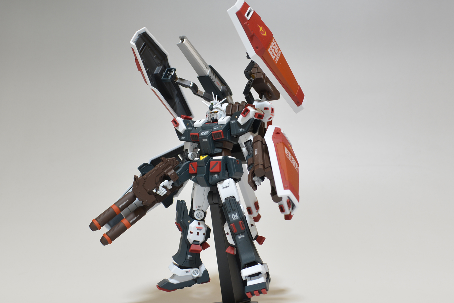 HGフルアーマーガンダムサンダーボルトVer.の塗装レシピと写真レビュー