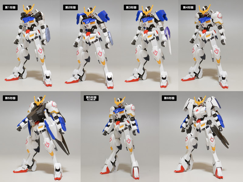 HGガンダムバルバトス コンプリートセットのレビューです。 | ガンダム