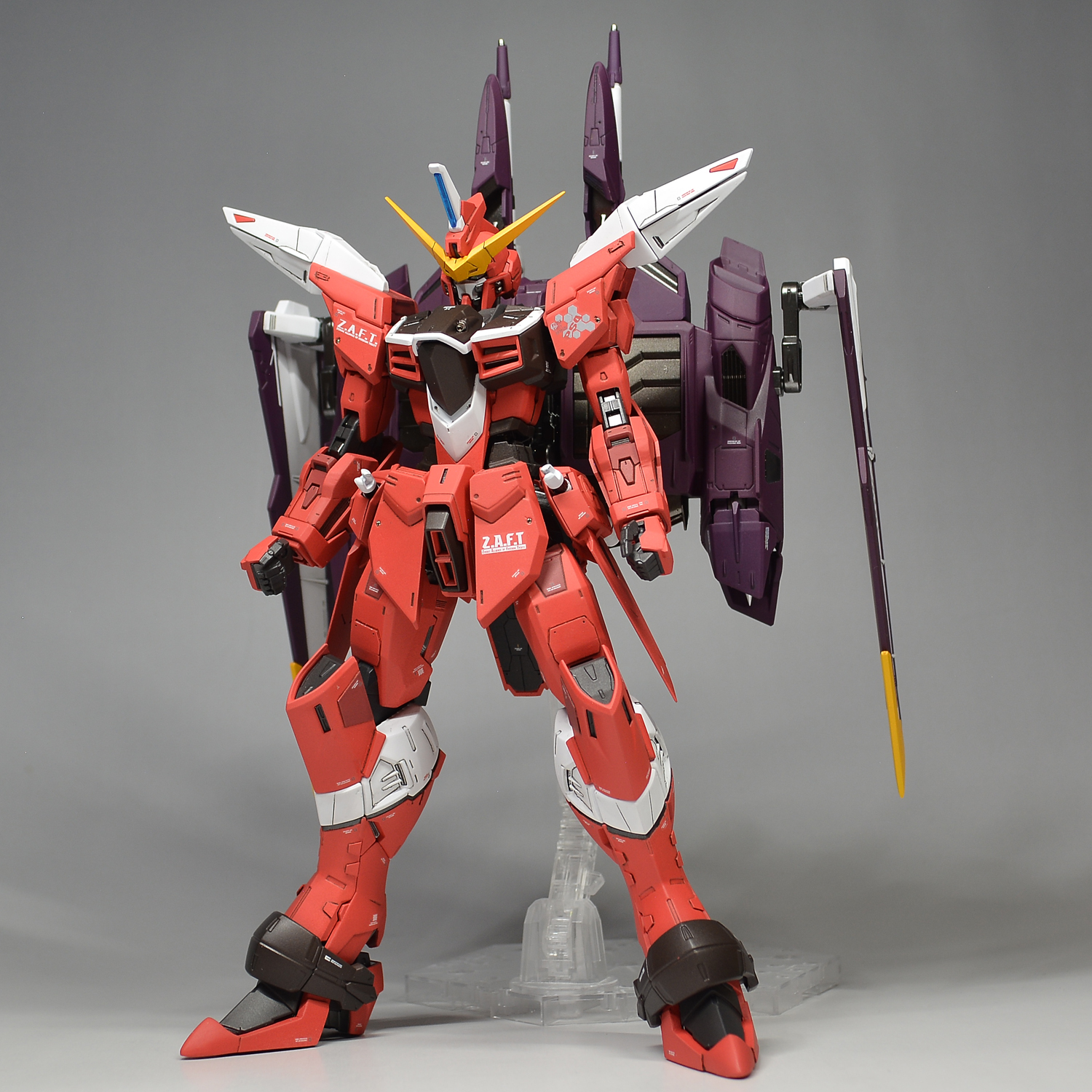 MG ジャスティスガンダムの塗装レシピと写真レビュー | ガンダムブログ