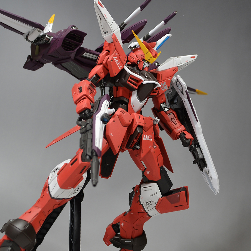 MG ジャスティスガンダムの塗装レシピと写真レビュー | ガンダムブログ