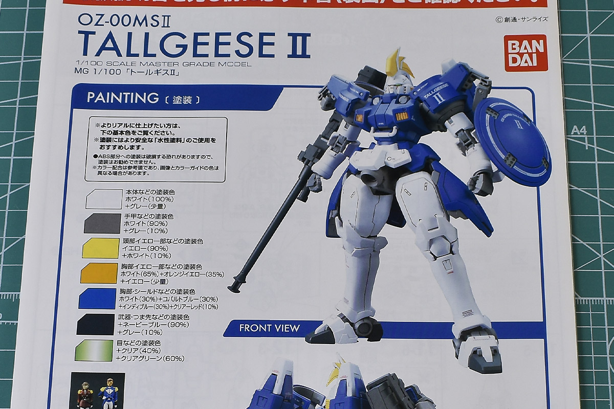 MGトールギスⅡ MGトールギスF MGエピオンEW MG拡張パーツセット MG