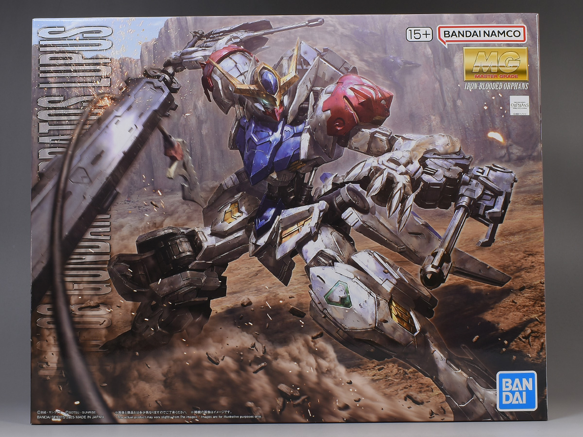 MG ガンダムバルバトスルプスのパッケージ・説明書・ランナー