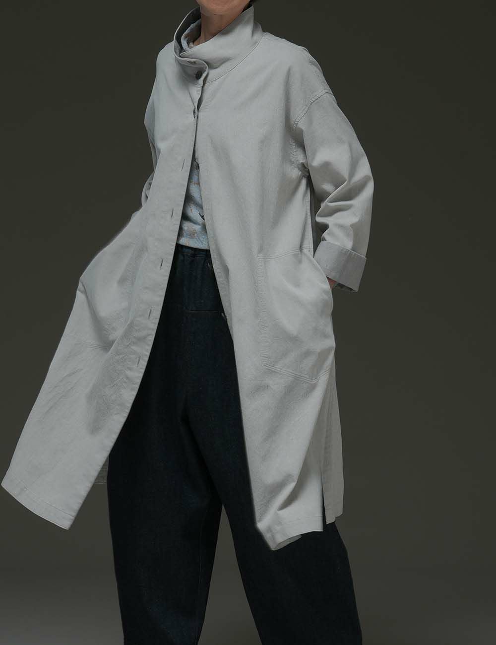 綿麻ソフトカルゼジャケット栂（つが） | 石見銀山 群言堂オンラインストア