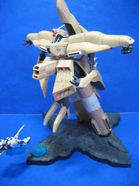1/400ガンコレ α・アジール: OYAJINのガンプラ製作ブログ