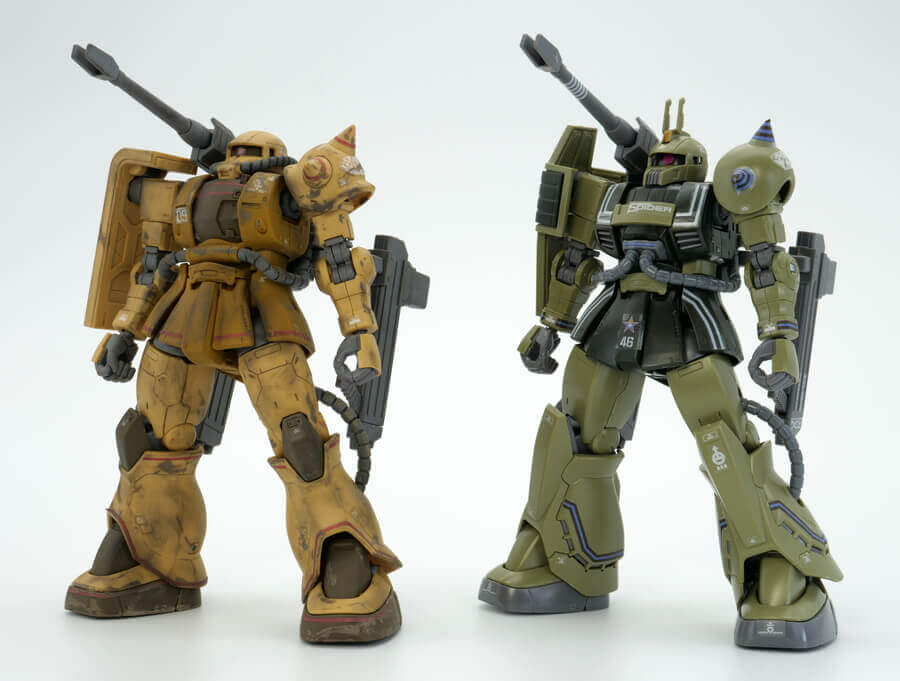 ガンプラ】HG ザク・キャノン レビュー【プレバン】 | ポッチのガンプラ＋