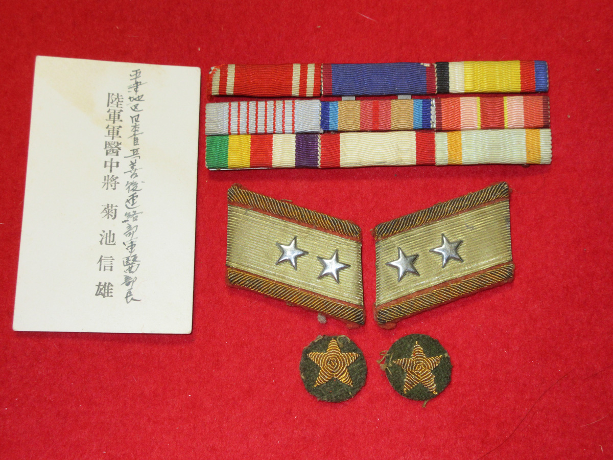 日本軍某中将襟章その他 | 軍装奉行-日本陸軍 軍服 装備