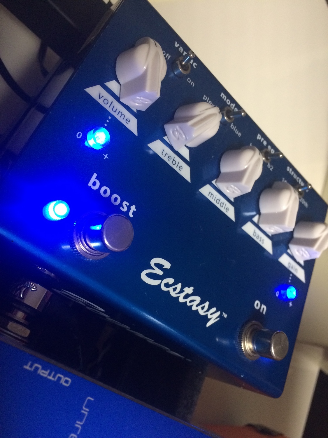 Bogner Ecstasy Blue レビュー！！最強のプレキシ・オーバードライブ