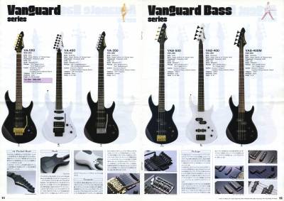 アリアプロII ギターカタログ 1990