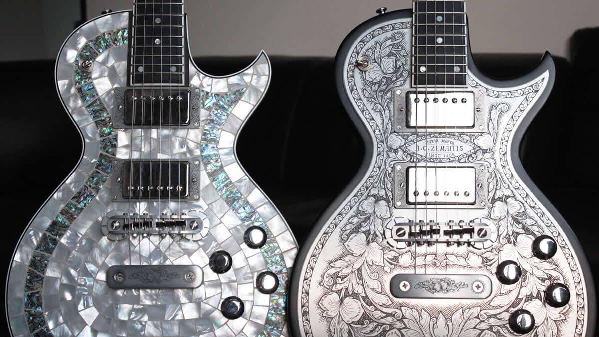 ゼマイティス・カスタムショップ「パール・フロント」と「メタル