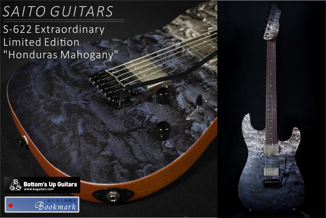 最高の木材と多彩なサウンド SAITO GUITARS S-622 Extraordinary
