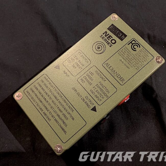 Alexander Pedals 2020's F-13 Neo Flanger | GUITAR TRIBE.COM
