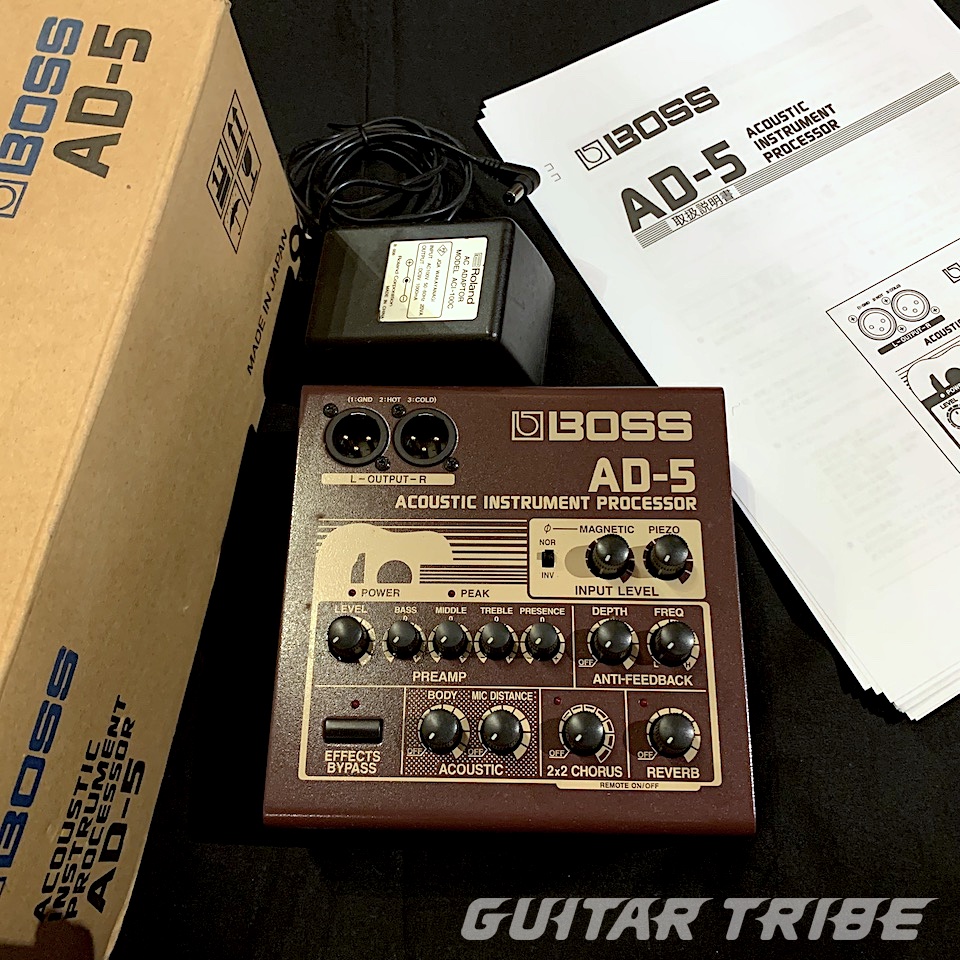 BOSS 2004 AD-5 Acoustic Instrument Processor | GUITAR TRIBE.COM