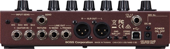 BOSS（ボス） AD-10」ライブ派のアコギミュージシャン向けのプリアンプ