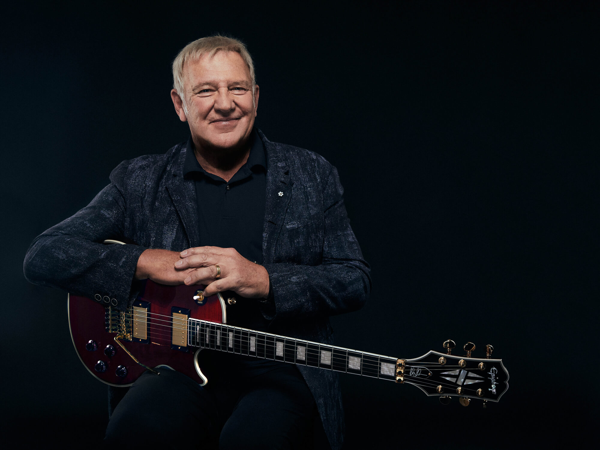 Epiphone unveils new Alex Lifeson Les Paul Custom Axcess