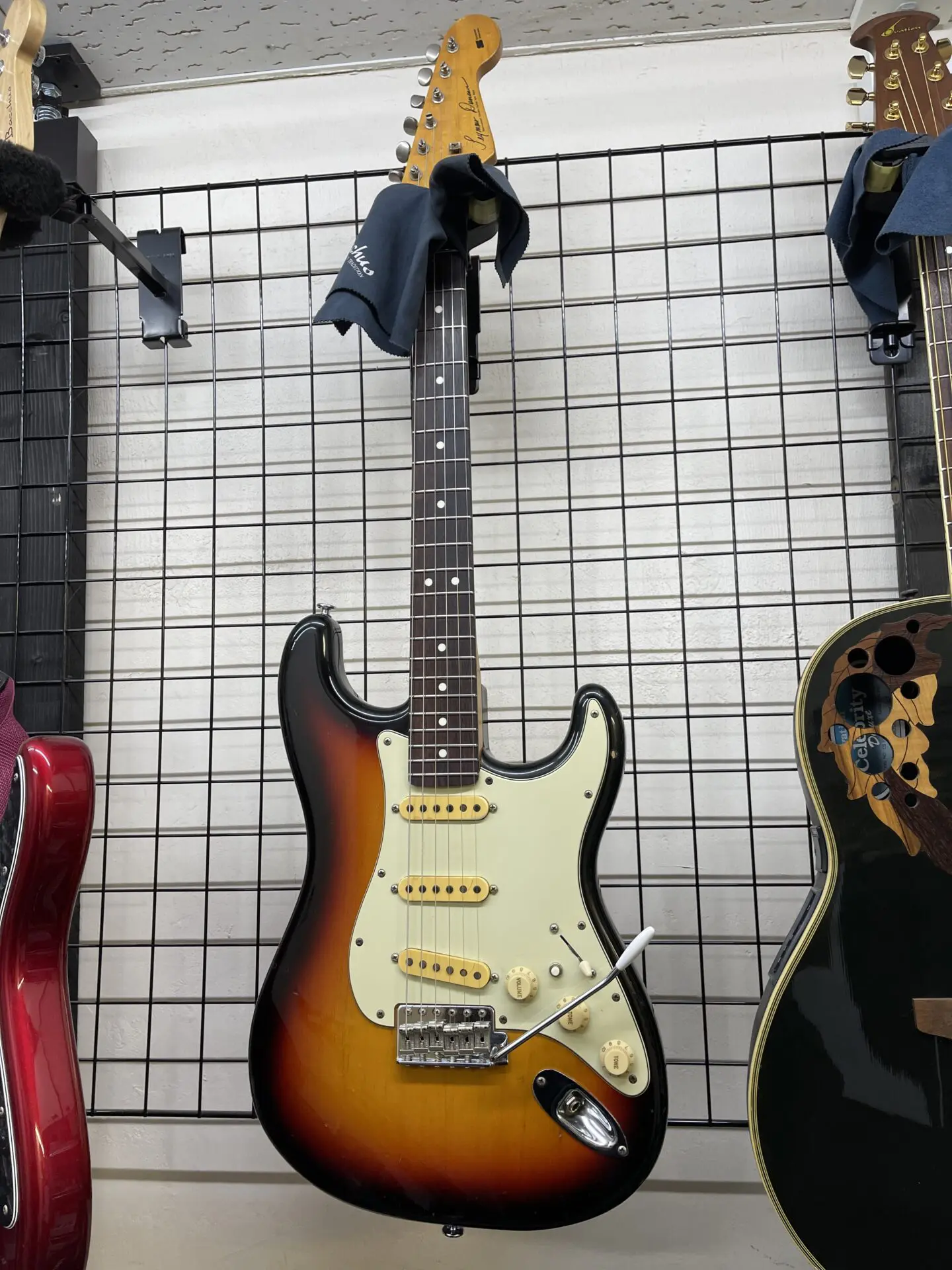 Seymor Duncan ストラトタイプ指板延長、7色配線 | Guitar works Roost