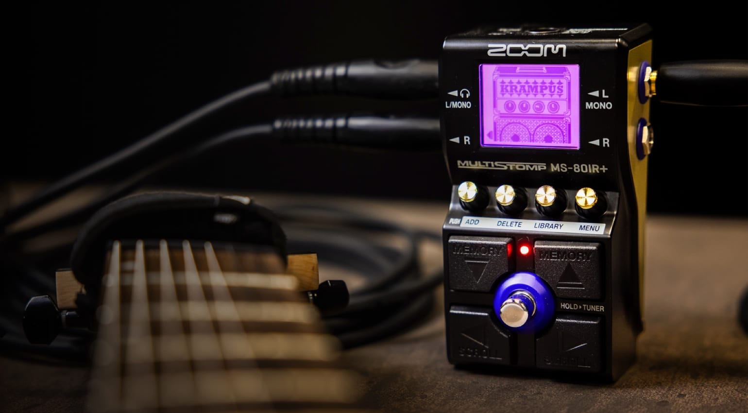 Zoom MS-80IR+: Compact Pedal Packs A Punch With Advanced Amp