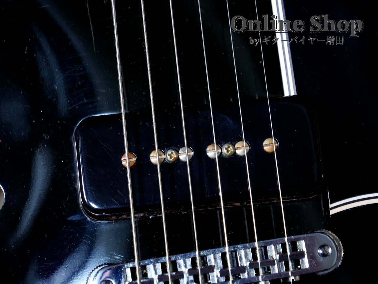 USED 1995 Gibson ES-135 Ebony – ギターバイヤー増田のオンラインショップ