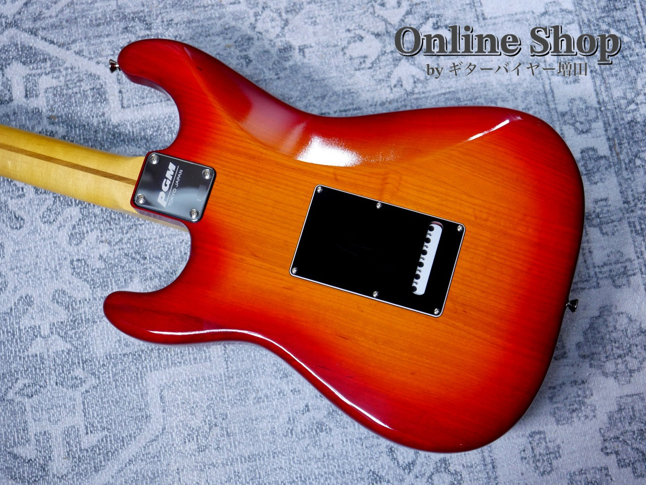 USED 2024s K.Nyui Custom Guitars KNST MH Cherry Sunburst / Maple