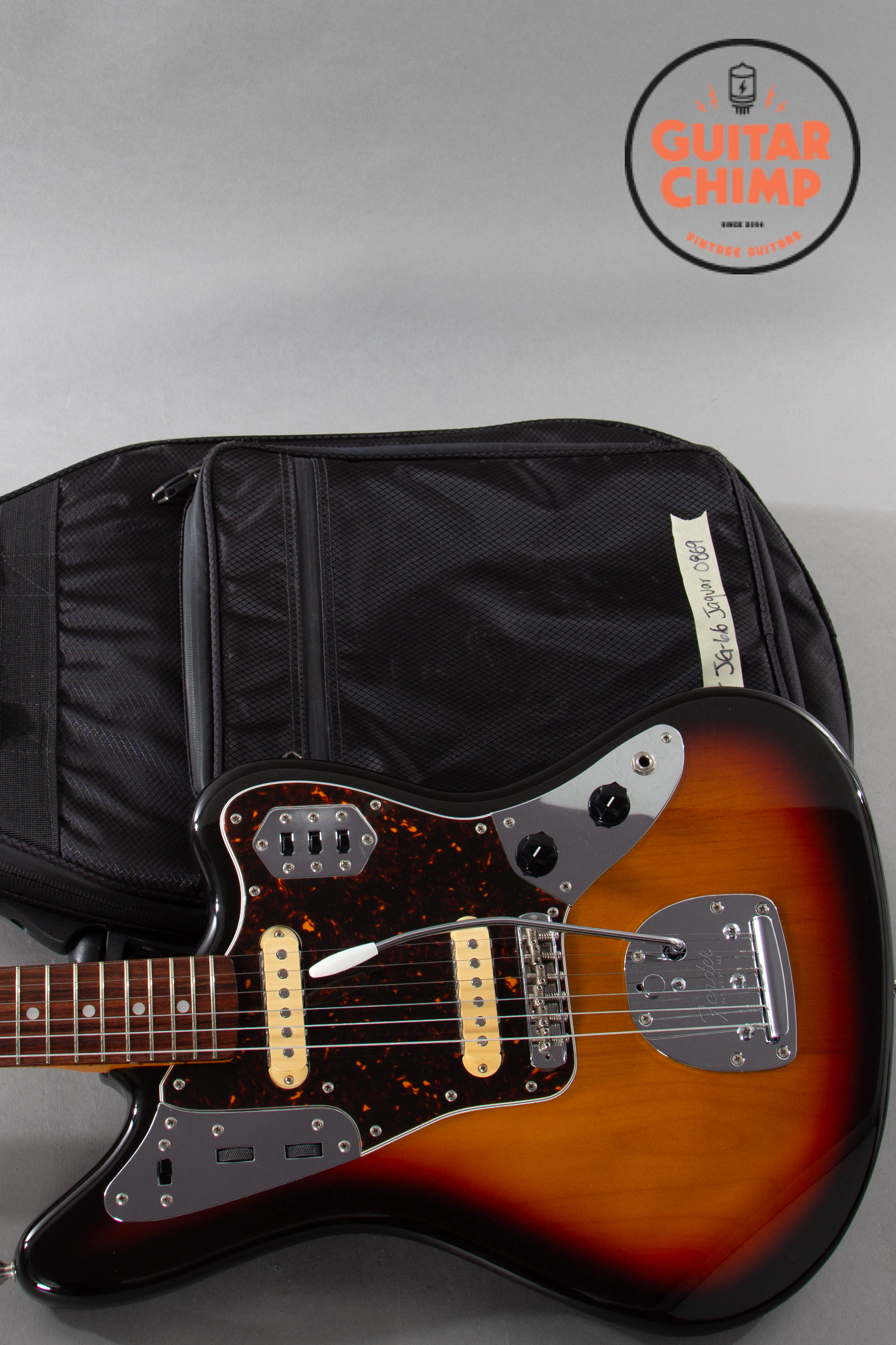 2007 Fender Japan JG66 '62 Reissue Jaguar – 3-Tone Sunburst (MIJ
