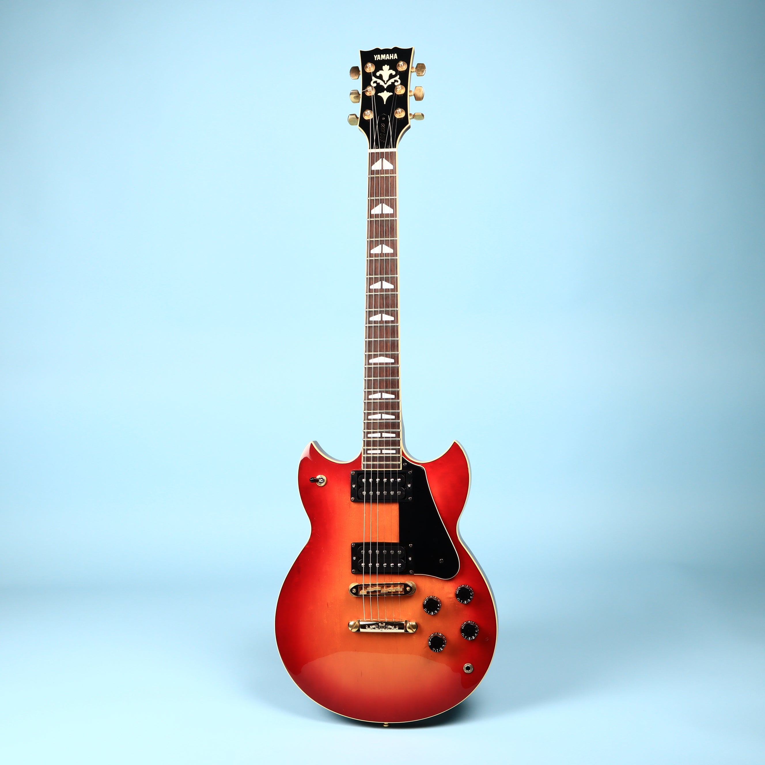 Yamaha SG1000 Cherry Sunburst 1980 Electric Guitar Japan – GuitarFinds