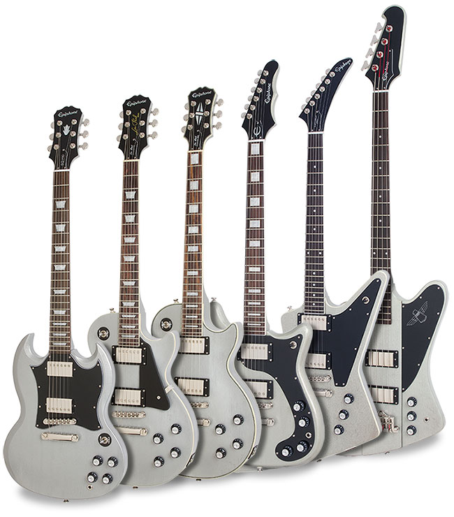 NAMM 2013: New Epiphone TV Silver Collection
