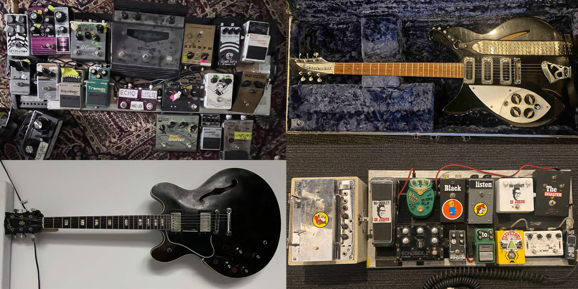 現代のサイケデリアの音像を紡ぐザ・ブラック・エンジェルズの機材