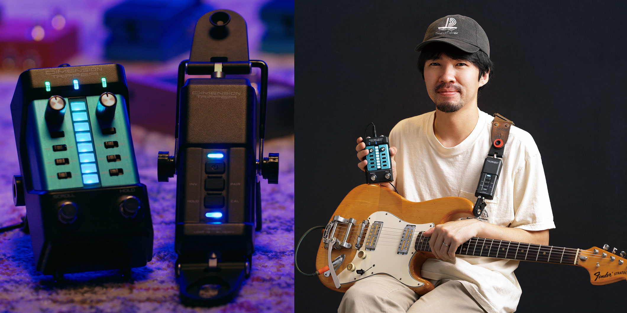 岡田拓郎が先進的なエフェクト・コントローラー“CASIO DIMENSION