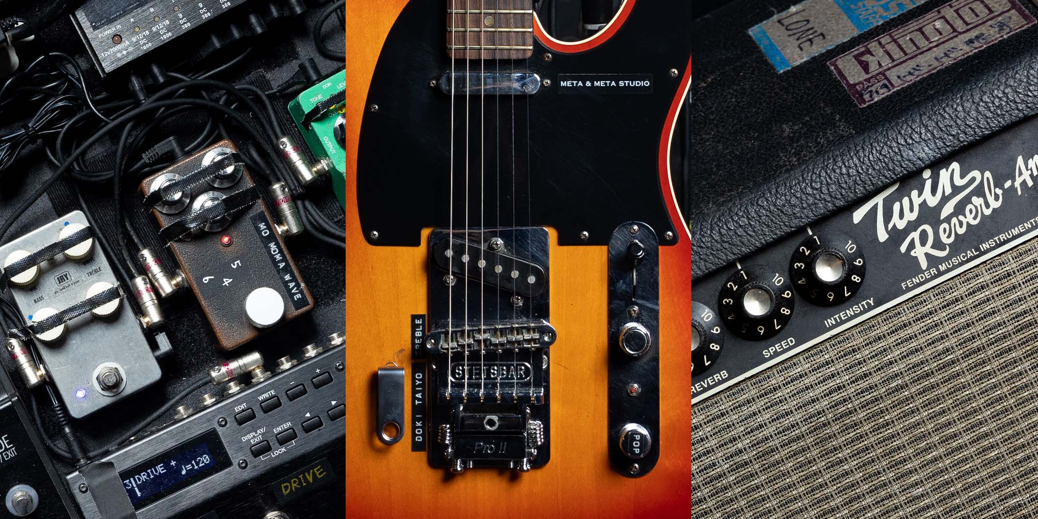 フェンダー・サウンド”を活かした土器大洋（yonige）の使用機材