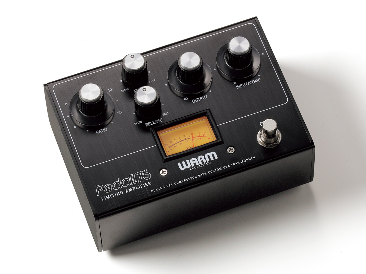 WARM AUDIOのコンプレッサー“PEDAL76”を、岡田拓郎が徹底レビュー
