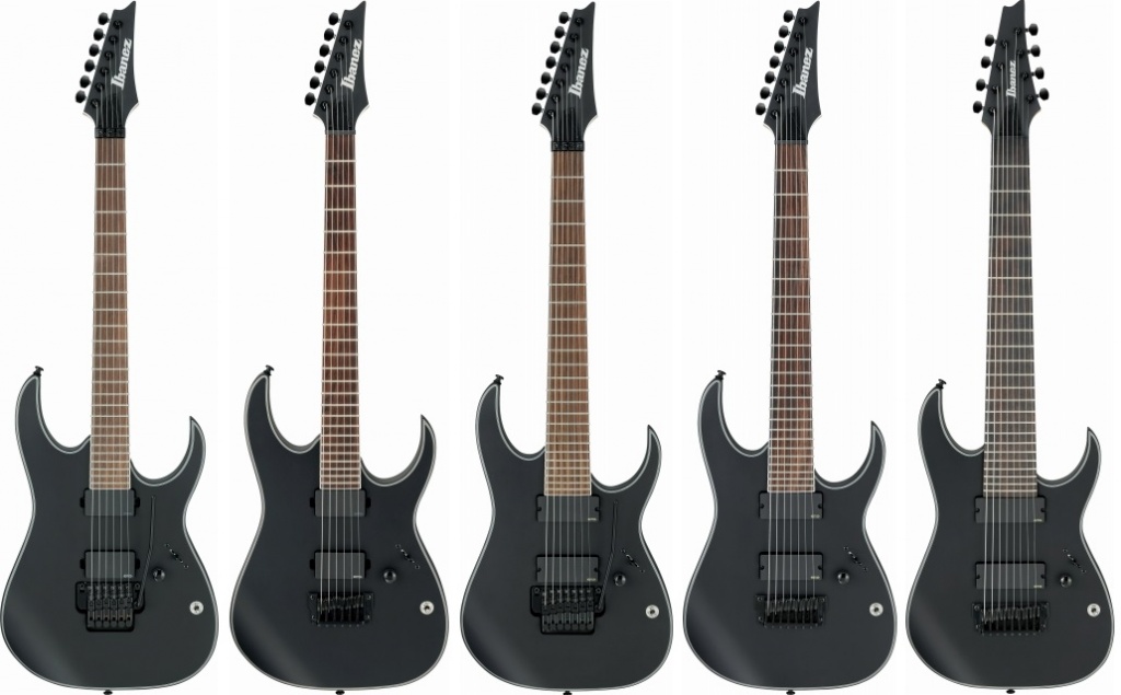 エレキギター】メタル・ギアの本命！IbanezよりRG “IRON LABEL”新たに5