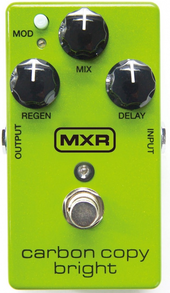 アナログディレイ】日本国内限定500台！MXRのcarbon copyにbright