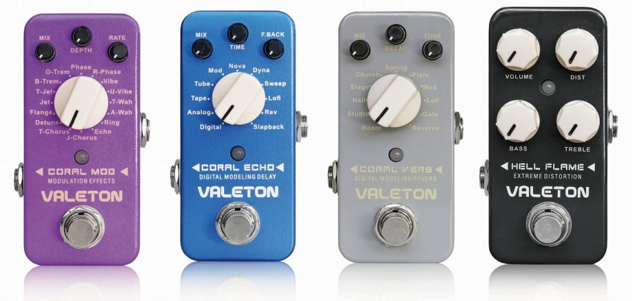 エフェクター】VALETONエフェクター、ニューラインナップ | ギタセレ