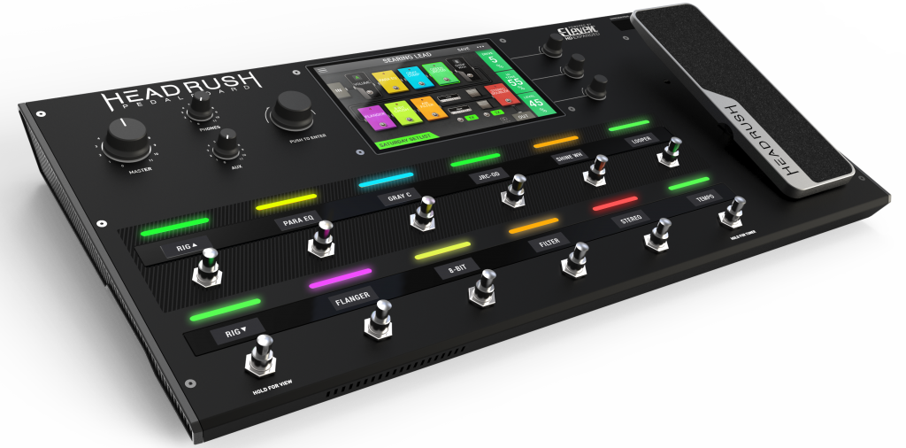 NAMM2017：マルチエフェクター】突如現れた “HeadRush”！ Avid “Eleven