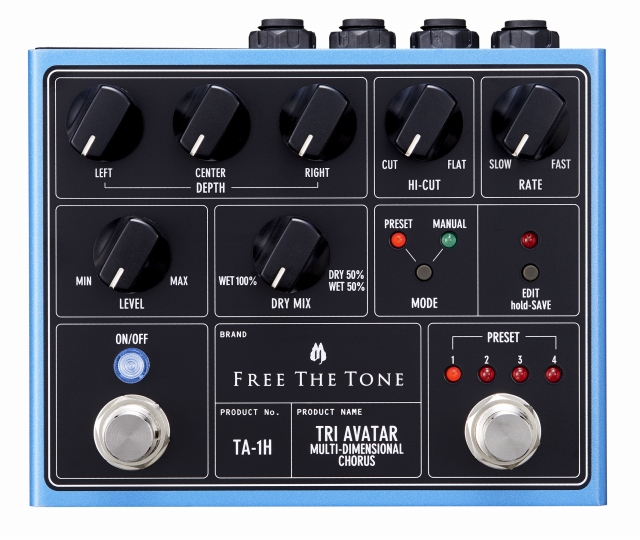 コーラス】FREE THE TONE、すでに話題沸騰の3相コーラス「TRI AVATAR