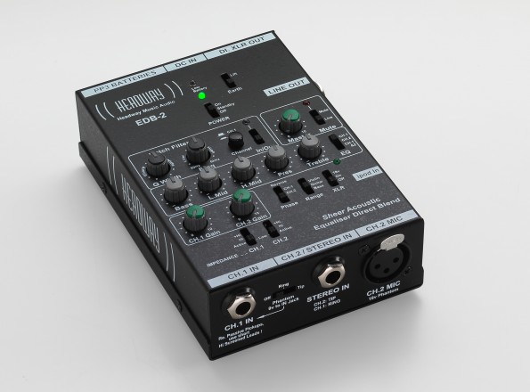 アコースティックプリアンプ】Ashdownより、アコースティック用