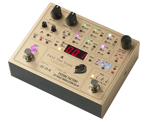 ディレイ】-FreeTheTone-モジュレーション機能搭載デジタルディレイ
